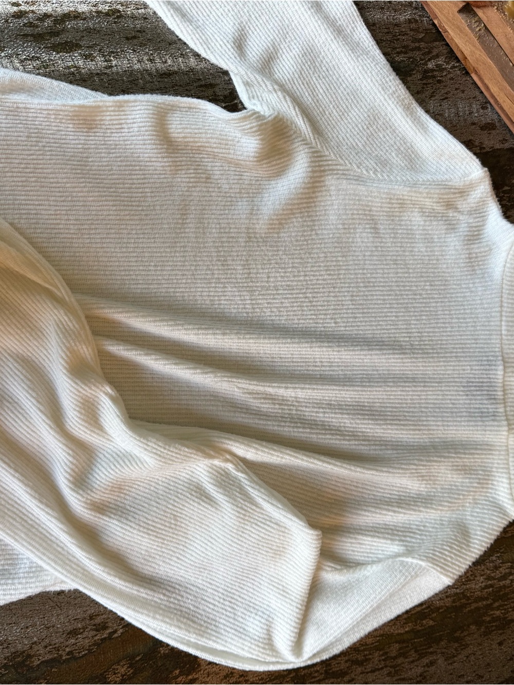 Lulu's Ivory Ribbed Turtleneck Sweater - Picture 4 of 4